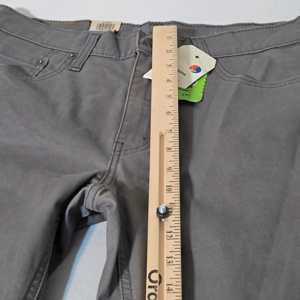 Levis 541 Athletic Taper Pants Mens 33x34 Gray All Seasons Tech Stretch NWT